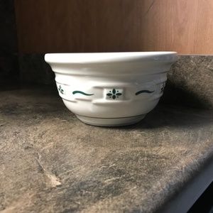 Longaberger Pottery Small Mixing Bowl